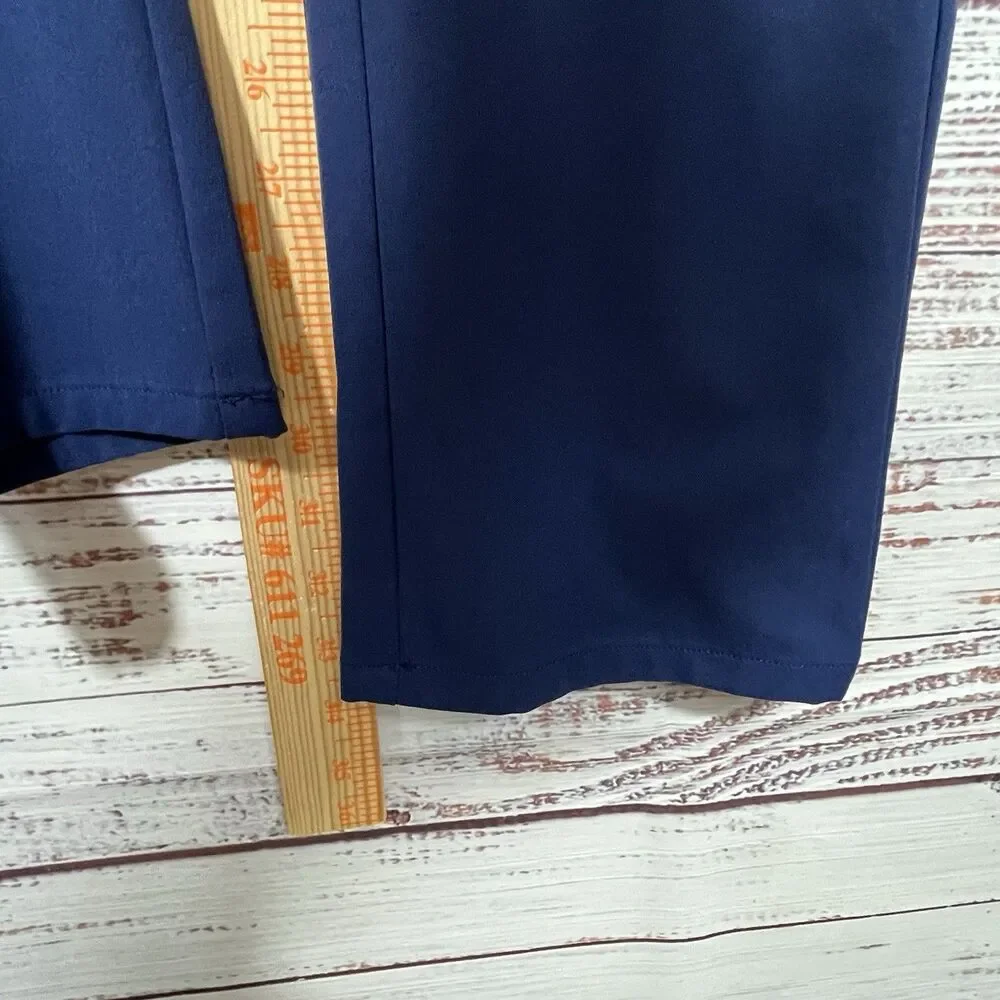 Holderness Bourne Pants Men 35x34 Navy Blue The Garvey Performance Golf Preppy